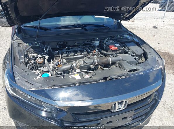 1HGCV1F32LA018098 2020 HONDA ACCORD Черный Вид сзади