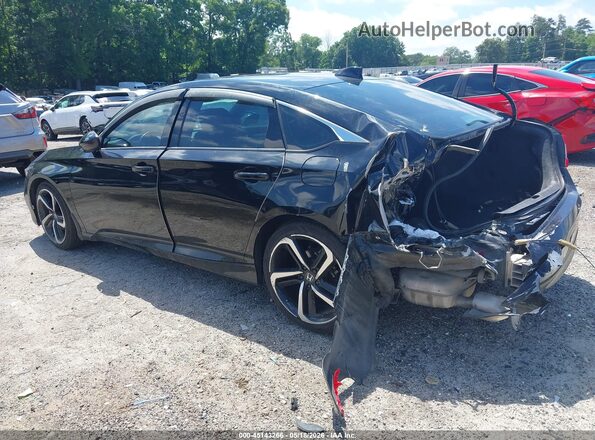 1HGCV1F32LA018098 2020 HONDA ACCORD Черный 
