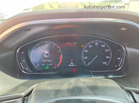 1HGCV1F32LA033667 2020 HONDA ACCORD Белый 