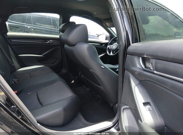 1HGCV1F32LA052879 2020 HONDA ACCORD Черный Вид наклейки с VIN-кодом