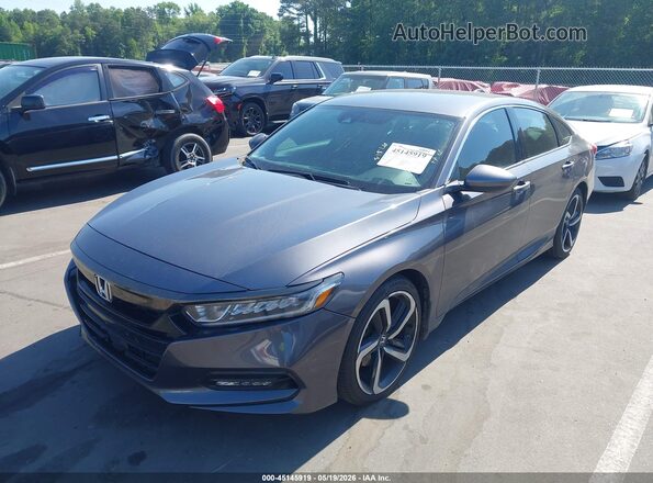 1HGCV1F32LA081380 2020 HONDA ACCORD Gray 