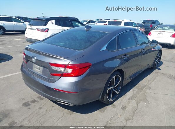 1HGCV1F32LA081380 2020 HONDA ACCORD Gray 