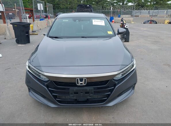1HGCV1F32LA083100 2020 HONDA ACCORD Gray Instrument cluster view