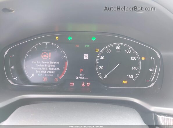 1HGCV1F32LA132988 2020 HONDA ACCORD Black Widok tylnych siedzeń