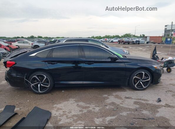1HGCV1F32LA135146 2020 HONDA ACCORD Black 360 interior view
