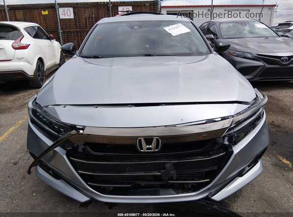 1HGCV1F32MA078402 2021 HONDA ACCORD Gray Vista del cuadro de instrumentos