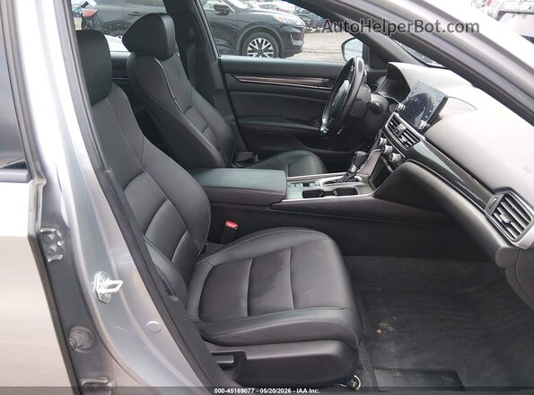 1HGCV1F32MA078402 2021 HONDA ACCORD Gray Vista interior delantera