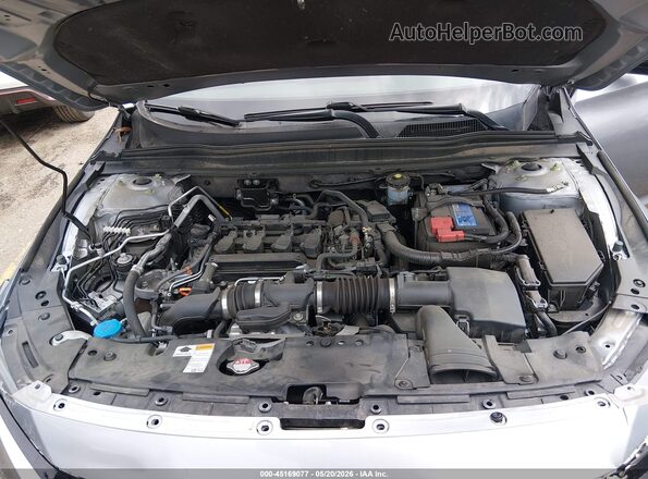 1HGCV1F32MA078402 2021 HONDA ACCORD Gray Vista trasera