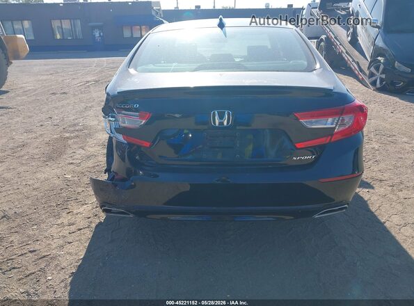 1HGCV1F32MA088251 2021 HONDA ACCORD Black 