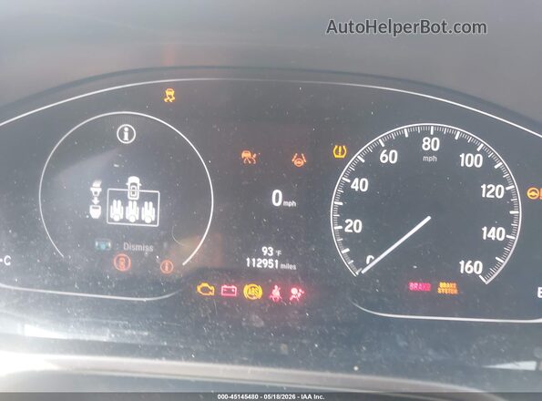 1HGCV1F32MA098567 2021 HONDA ACCORD White Widok tylnych siedzeń