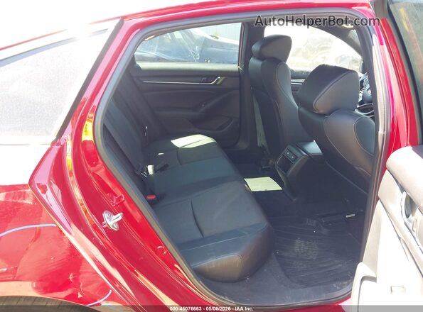 1HGCV1F32MA101435 2021 HONDA ACCORD Red VIN կոդի պիտակի տեսք