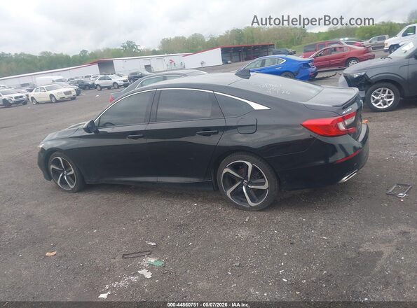 1HGCV1F33KA002636 2019 HONDA ACCORD Black Սալոնի 360 աստիճան տեսք