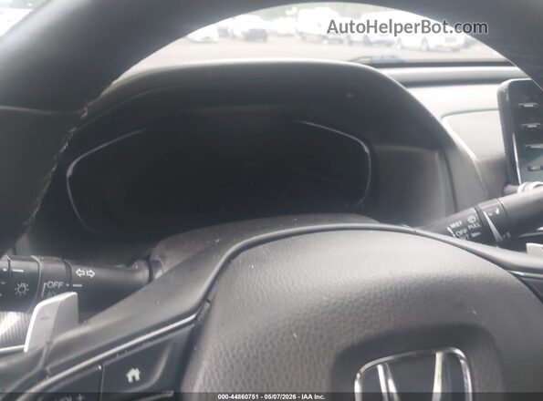 1HGCV1F33KA002636 2019 HONDA ACCORD Black Հետևի նստատեղերի տեսք