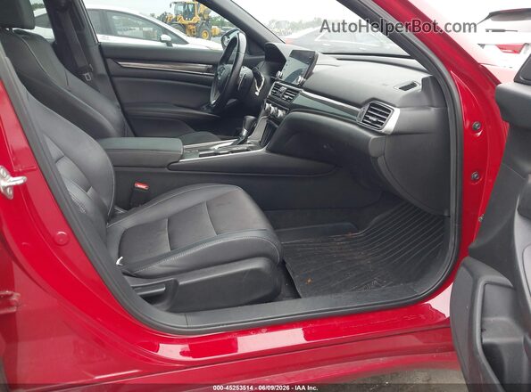 1HGCV1F33KA118161 2019 HONDA ACCORD Red 