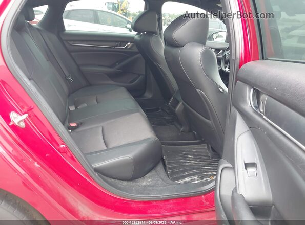 1HGCV1F33KA118161 2019 HONDA ACCORD Red 