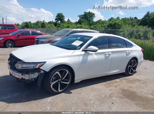 1HGCV1F33KA156537 2019 HONDA ACCORD White 