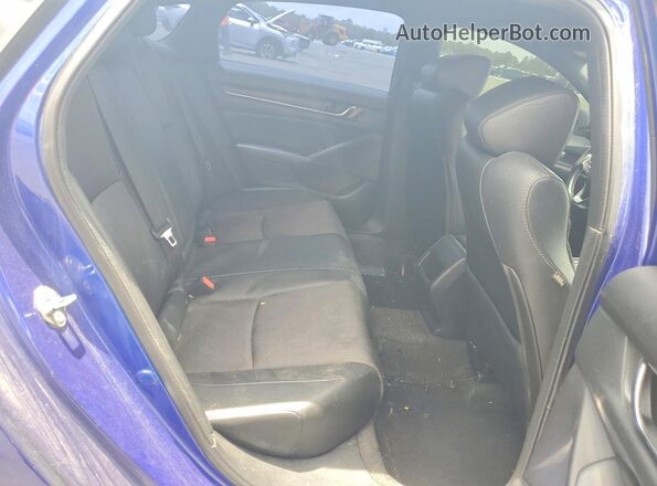 1HGCV1F33KA160507 2019 HONDA ACCORD Blue 