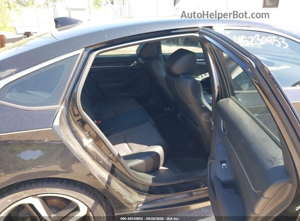 1HGCV1F33LA000158 2020 HONDA ACCORD Black Vista de la etiqueta del VIN
