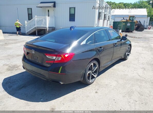 1HGCV1F33LA000158 2020 HONDA ACCORD Black Trasero derecho
