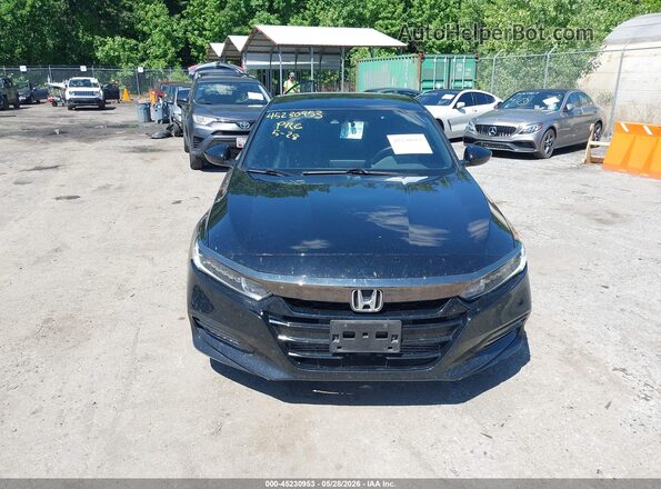 1HGCV1F33LA000158 2020 HONDA ACCORD Black Vista del cuadro de instrumentos