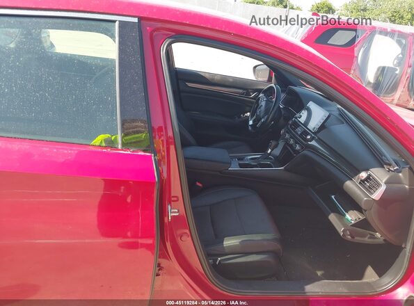 1HGCV1F33LA127928 2020 HONDA ACCORD Red Vista interior delantera