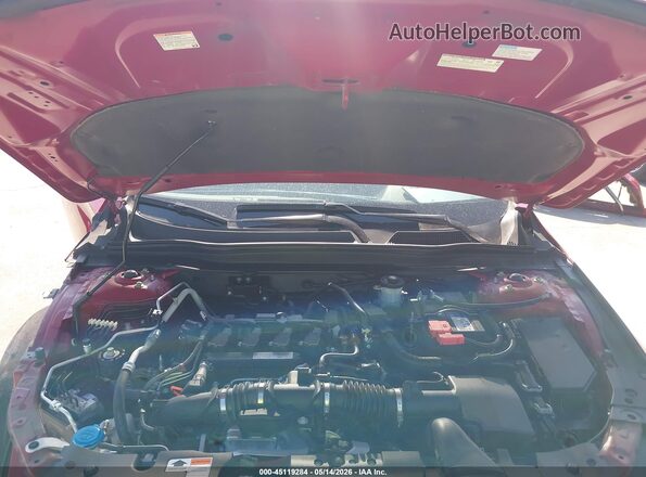 1HGCV1F33LA127928 2020 HONDA ACCORD Red Vista trasera