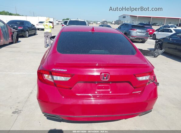 1HGCV1F33LA127928 2020 HONDA ACCORD Red 