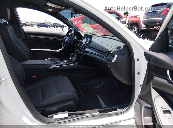 1HGCV1F33MA072253 2021 HONDA ACCORD White Սալոնի դիմացի տեսք