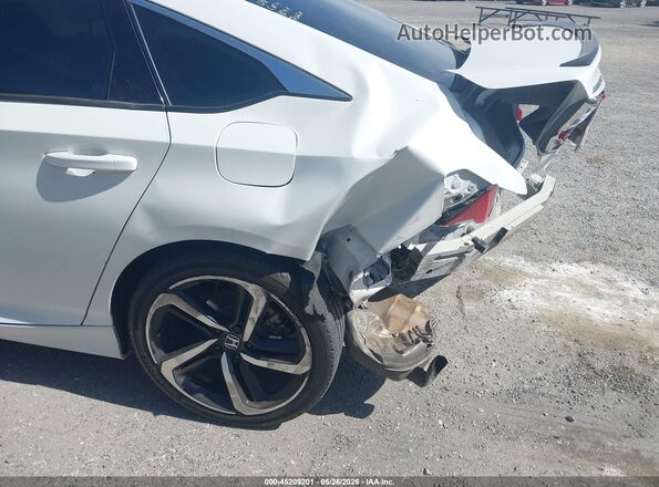 1HGCV1F33MA072995 2021 HONDA ACCORD White Դիմացի տեսք