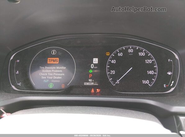 1HGCV1F33MA089148 2021 HONDA ACCORD Red Vista de los asientos traseros