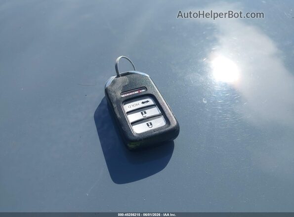 1HGCV1F33NA110615 2022 HONDA ACCORD Blue Widok deski rozdzielczej