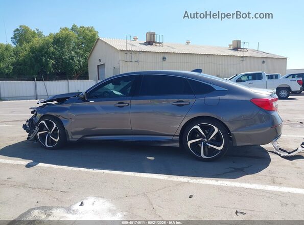 1HGCV1F34KA021194 2019 HONDA ACCORD Gray 