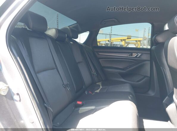 1HGCV1F34KA021194 2019 HONDA ACCORD Gray Вид наклейки з VIN-кодом