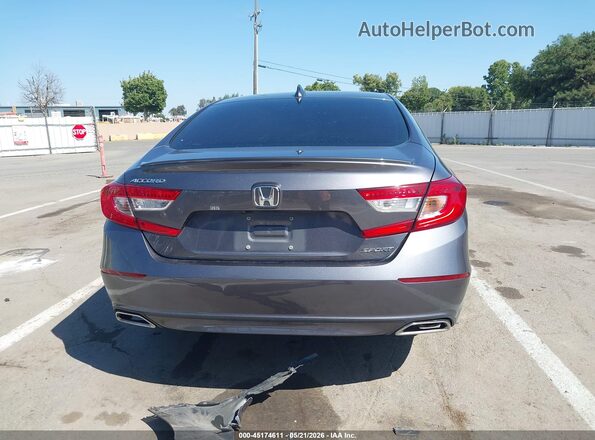1HGCV1F34KA021194 2019 HONDA ACCORD Gray 