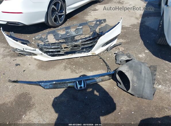 1HGCV1F34KA022197 2019 HONDA ACCORD White Вид щитка приладів