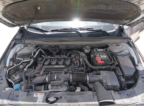 1HGCV1F34KA023057 2019 HONDA ACCORD Gray Հետևի տեսք