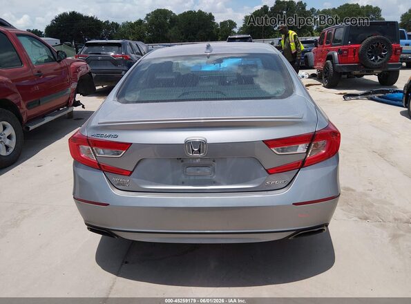 1HGCV1F34KA023057 2019 HONDA ACCORD Gray 