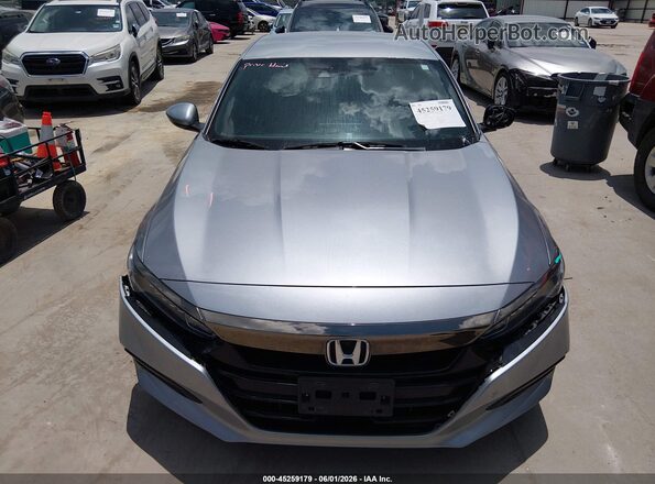 1HGCV1F34KA023057 2019 HONDA ACCORD Gray Սարքավորումների վահանակի տեսք