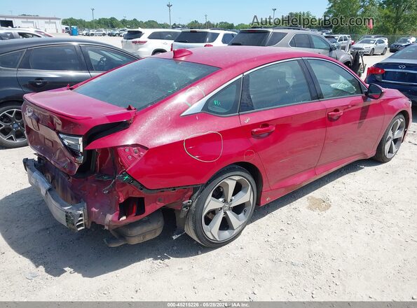 1HGCV1F34KA079547 2019 HONDA ACCORD Red Tył prawy