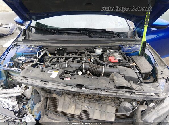 1HGCV1F34KA094064 2019 HONDA ACCORD Blue Вид ззаду