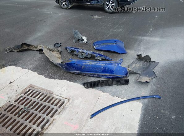 1HGCV1F34KA094064 2019 HONDA ACCORD Blue Вид щитка приладів