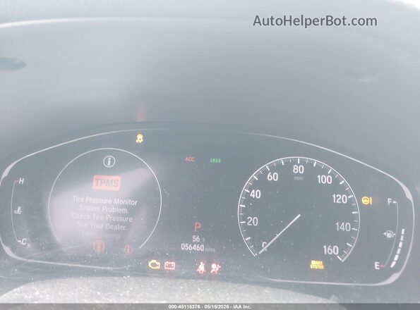 1HGCV1F34KA100168 2019 HONDA ACCORD Blue Widok tylnych siedzeń