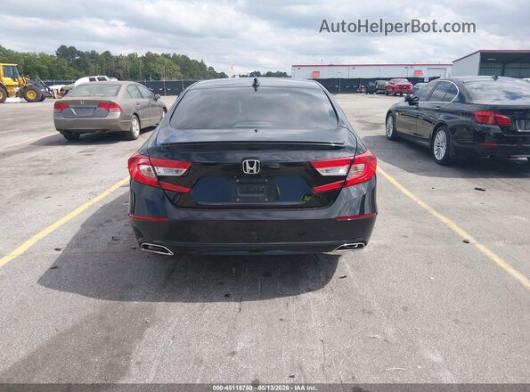 1HGCV1F34KA122462 2019 HONDA ACCORD Black 