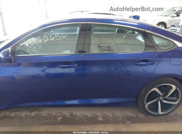 1HGCV1F34KA139469 2019 HONDA ACCORD Blue სალონის 360-გრადუსიანი ხედი