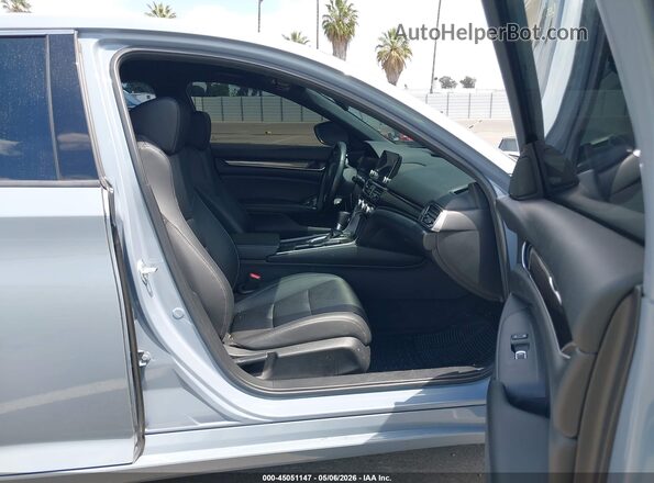 1HGCV1F34MA082645 2021 HONDA ACCORD Gray Սալոնի դիմացի տեսք