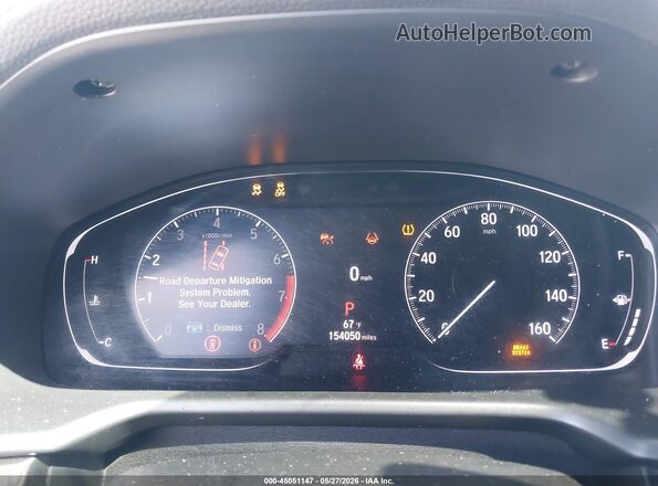1HGCV1F34MA082645 2021 HONDA ACCORD Gray Հետևի նստատեղերի տեսք