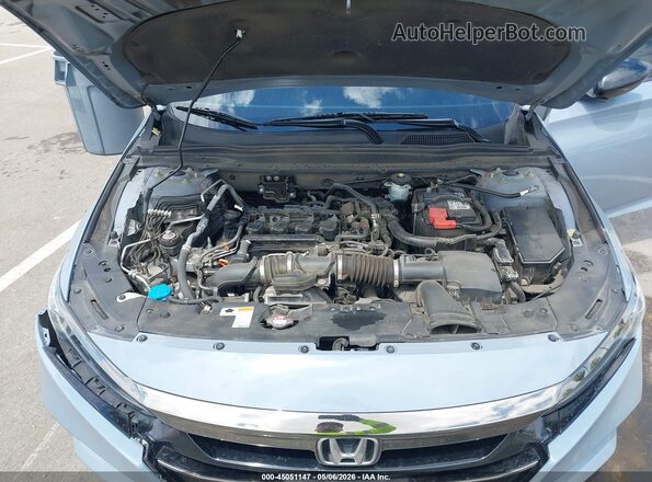 1HGCV1F34MA082645 2021 HONDA ACCORD Gray Հետևի տեսք