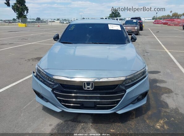 1HGCV1F34MA082645 2021 HONDA ACCORD Gray Սարքավորումների վահանակի տեսք
