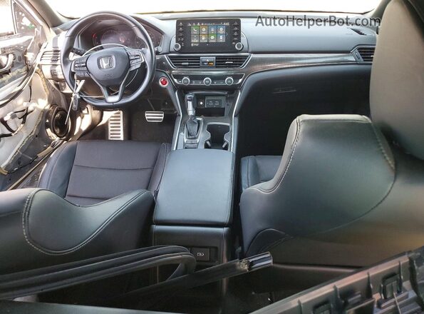 1HGCV1F34NA025864 2022 HONDA ACCORD Gray 