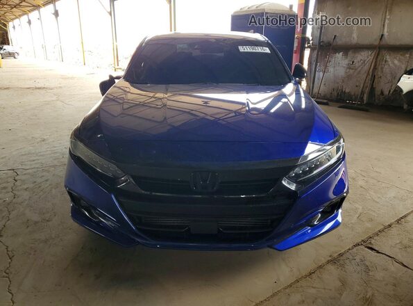 1HGCV1F34NA064177 2022 HONDA ACCORD Blue 